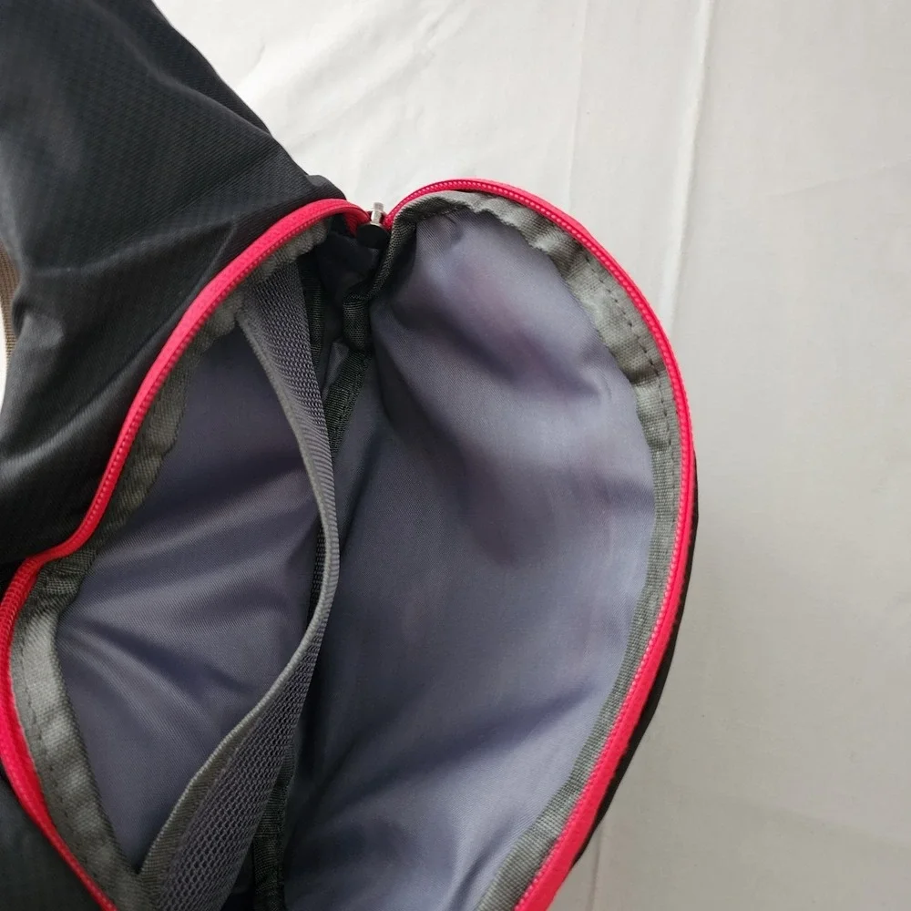 Egogo Adjustable‎ Fanny Pack Black Nylon Travel Sport Waist Hip Belt Bag Trendy